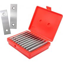 10 Pairs Precision Parallel Set 1/8" x 6" Accuracy 0.0002" Thin Steel