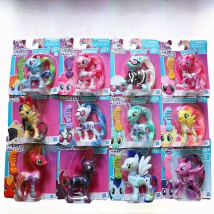 Hasbro My Little Pony Freundschaft ist Magie Fluttershy Pinkie Pie Rarität Niedliches Logo Pony mit