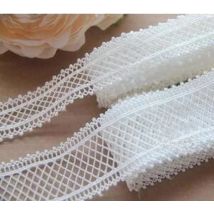 Width: 25mm & 35mm Brief Design Polyester Lace Garment Fabric Laces Sewing Accessories Lace Trims(ss-859)