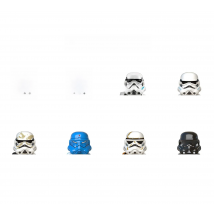 WM6037 Bausteine Kaiser Stormtroopers Ziegel Schatten Figuren Sandtrooper Mini Figuren Figur Montage
