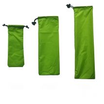 ultralight 20D silicon coated nylon draw string bag iphone pouch tent peg bag tent pole bag trekking pole bag