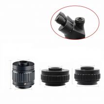 CTV Converter 1X 0.35X 0.5X C mount Lens Adapter Focus Adjustable Camera Installation C mount Adapter to Trinocular microscope