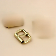 1 Piece Brass Bag Adjuster Pin Buckle Heel Roller Buckle Square Ring for Leather Craft Bag Parts Belt Strap Webbing Accessories