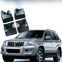 Molded Mud Flaps For Toyota Land Cruiser Prado FJ120 120 2003 2009 Splash Guards Mudguards Front or Rear