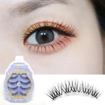 ICYCHEER 3 Pairs 3D Makeup Fake Eyelashes 3D Lashes False Eyelash Natural Long Handmade  maquiagem Clear Band