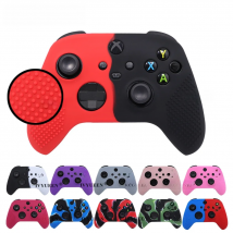IVYUEEN MixColor Protective Silicone Skin for XBox Series S X XSS XSX Controller ThumbStick Grip Caps Gamepad Protector Cover