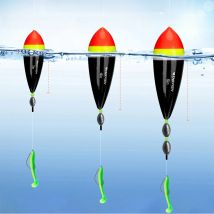 1 piece Fishing Floats Slip Bobber 3in 4in 5in Balsa Wood Fishing Float Buoys Freshwater Floating Bobbers Fishing Tackle
