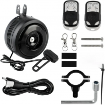 125db USB Recharged Bicycle Electric Bell Motorcycle Scooter Electric Bike Horn Safe Anti-theft Alarm Bell Super Loud 1300mAH
