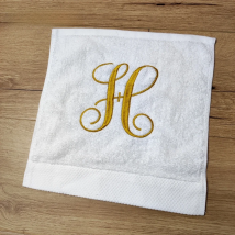 Luxury Towel Customized LOGO Bath Towel Prayer Hand Towel Cotton Embroidery Name Personalized Wedding Anniversary Birthday Gift