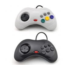USB Classic Game Controller Gamepad Joypad Wired Gamepads  For Sega Saturn System Style for PC