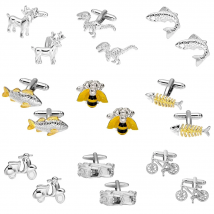 Memolissa Classic Vehicle/Animal Design Cufflinks Fashion Men's Shirt Cufflinks High End Wedding Cufflinks for Men Jewerly