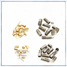 10 Sets Bicycle Bike Brake Hose Olive Needle, Hose Barb Compression Fitting Connecting Bolts for Shimano System