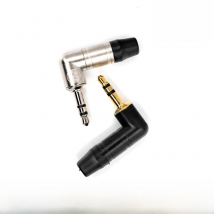 Neutrik 3.5mm Right-Angle Plug NTP3RC - Gold-Plated NTP3RC-B