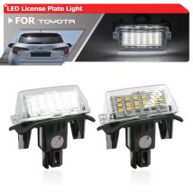 Adatto Per Toyota Corolla E210 Touring Sport 2019 2020-2022 2023 2024 2025 Canbus LED Luci Della Targa Auto Parcheggio Tag Lampade