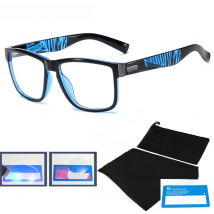 Fashion Anti Blue Light Glasses Frame For Men Women Clear Lens Computer Gaming Eyeglasses Square Eyewear Anti-UV Optical Frame