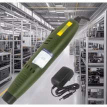 Electric Sander Mini Grinder 18W Sanding Machine Pen Type Polisher for DIY Model Moulds Groove Electric Grinding Tool