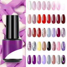 ROSALIND 7ML Gel Nail Polish Colorful Glitter UV Nail Gel Vernis Semi Permanent Gel For Manicure Soak off Varnishes Nail Art