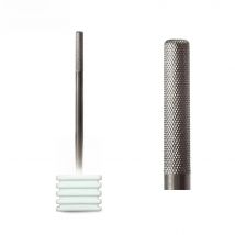 HYTOOS Extra Fine Carbide Nail Drill Bits 3/32" Best Quality Nail Buffer Bit Nail Drill Accessories Polishing Grinding Tools