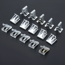 15Pcs Auto Car Dashboards DVD CD Panel Frame Gear Lever Armrest Car Fasteners Interior Trim Plate Fixed Iron Clip Buckle