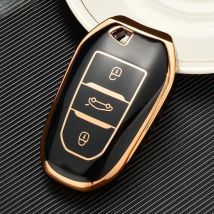 TPU Car Remote Key Case Cover Shell Fob For Peugeot 308 408 508 2008 3008 4008 5008 Citroen C4 C4L C6 C3-XR Picasso DS3 DS4 DS5