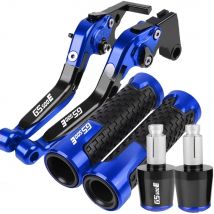 For SUZUKI GS500E Motorcycle aluminum Brake Clutch Levers Handlebar Handle Grips Ends GS 500E GS500 E 1994 1995 1996 1997 1998