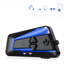 Lexin B4FM- X Bluetooth Motorcycle Intercom Helmet Headsets Waterproof Intercomunicadores de Casco Moto FMRadio&850mAh Battery