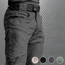 2023 Outdoor Waterproof Tactical Cargo Pants Men Breathable Summer Casual Army Military Long Trousers Male Quick Dry Cargo Pants