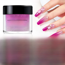 10g New Arrival Fantastic Glitter Temperature Change Dip Powder Showing Magical Colors Effect Without Lamp Cure Easy Natural Dry