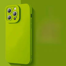 Purple Liquid Silicone Case For iPhone 14 Plus 13 11 15 16 Pro Max 12 Mini 14Pro 17 Air 17pro Soft Shockproof Bumper Back Cover