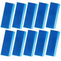 10PCS Rubber BLUEMAX For Handle Squeegee Car Sticker Decal Vinyl Wrap Window Tint Ice Scraper Household Cleaning Tool 10B02