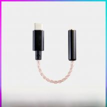 WHS9415 USB Type C to 3.5mm HiFi Portable Headphone Amplifier DAC Amp Audio Adapter SNR 123dB 600Ω DSD 128 PCM Decode