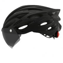 230gCAIRBULL Ultralight Helmet Road Mountain Helmet  Intergrally-molded with Removable Visor Goggles Bike Taillight Helmet CB-26