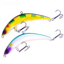 CCLTBA Bent Pecil Bait Wobblers 8.5cm 7g Topwater Lures Surface Dying Rattle Fishing Lures Minnow Baits Bass Trout Lures Tackle