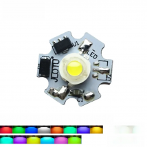 1W 3W Constant Current LED Driver Warm Natural Cool White Blue Red Green Yellow LED Chip Light with PCB Lighting Transformers