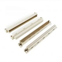 5 pcs DIN 41612 Header Connector Dual Row 64 Positions Male Female Straight Plug Right Angle Through Hole PCB Solder 2x32 Pin