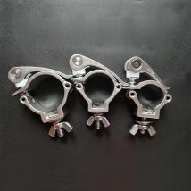 5PCS 50mm 40mm 35mm Quick Release Stage Truss Clamp 100KG Load Pipe Quick Lock Lighting Clamp For F24/F34 Truss Tube Accessories