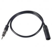Car Radio Antenna Extension Cable 0.5m / 3m Car FM AM Radio Car Antenna Extension Cable Cord DIN Plug Connector Coaxial Cable