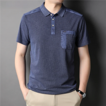 COODRONY Brand Summer New Arrival True Pocket Short Sleeve Polo-Shirt Men Clothing Cotton Business Casual T-Shirt Homme Z5170S