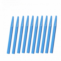 10pcs Dental Mixing Plaster Spatula for Impression Material Disposable Mixing Knife Alginate Spatula Plastic Blue Dentist Tools