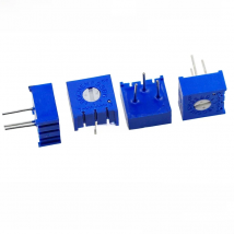 10PCS 3386P Potentiometer Precision Adjustable Resistance 1K 2K 5K 10K 20K 50K 100K 200K 500K 1M  100 200 500 Ohm R 101 103 101