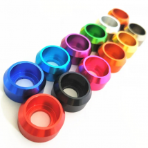 10/5/2pcs Aluminum washer M3 M4 M5 M6 M8 Crown cup head aluminum cone washer Arm Dress-Up Washers for DIN912 hex socket screw