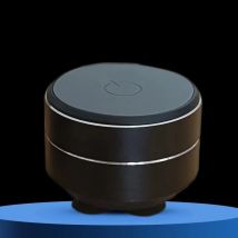 Bone conduction wireless speaker - sucker mount, TWS hi-fi sound enhanced bass, wearable loop, resonance features dynamic audio