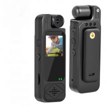 Mini Body Camera 1080P HD Sports Camera Infrared Night Vision Digital Video Recorder 1.3 Inch Bodycam Police Small Camcorder