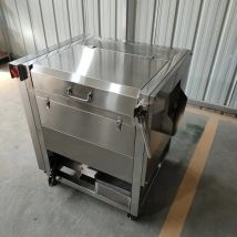 Big Output Cassava Skin Peeling Machine Brush Roller Washer And Peeler Carrot Brush Cleaning And Peeling Machine