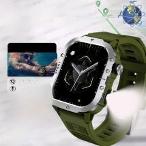 New GPS Sport Smart Watch Waterproof  BT Call MilitaryGrade Outdoor SmartWatch IP67 for Men Women Fashion Business SmartBracelet