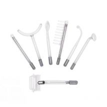 Replaceable Electrotherapy Glass Tube High Frequency Electrode Wand Neon Tube Acne Spot Remover Spa Beauty Device Facial Care