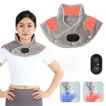 Electric Shoulder Heating Pad for Shoulder 3 Gear Hot Compress Cervical Shawl Neck Back Brace Wrap Thermal Compress Shawl Warmer