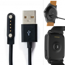 New Smart Watch Charging Cable 4 Pin Magnetic Charger Universal Smart Bracelet Sports Watch 4 Pin Charging Cable 7.62 Pitch