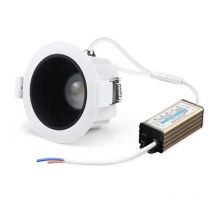 IP65 Outdoor waterproof Spot light Recessed LED Downlight bathroom rest room wet area kitchen design balcony Black Spotlight