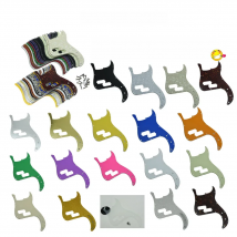 KAISH P Bass Pickguard with screws PB Scratch Plate Fits Precision Bass Guitar